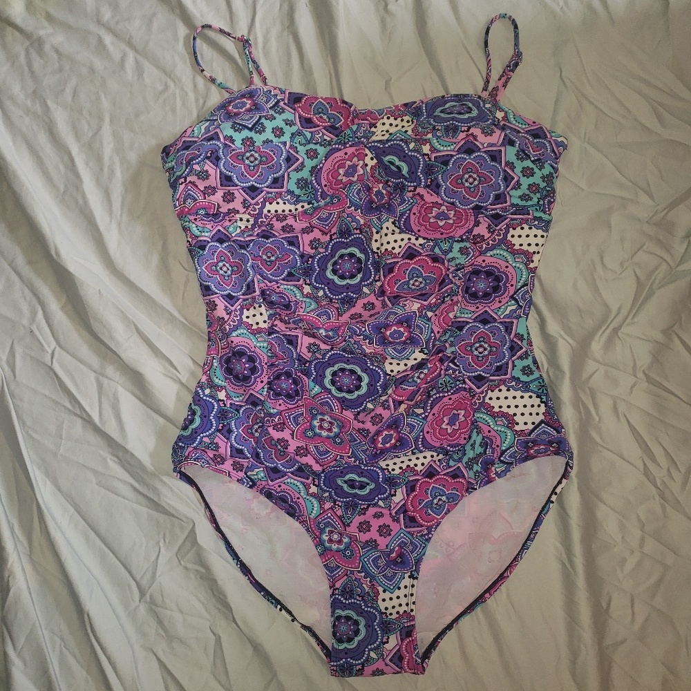 Love Your Assets One-Piece Swim Suit XL